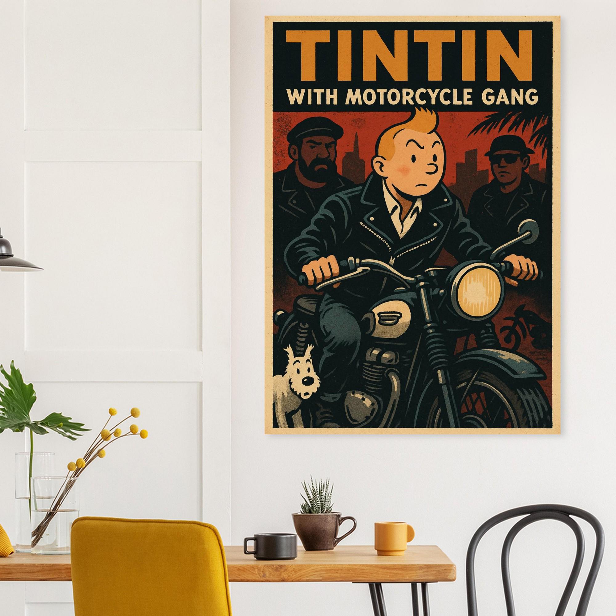 3x Tintin Goofy Velodrome Vigorelli A3 Posters 42x30cm Campagnolo
