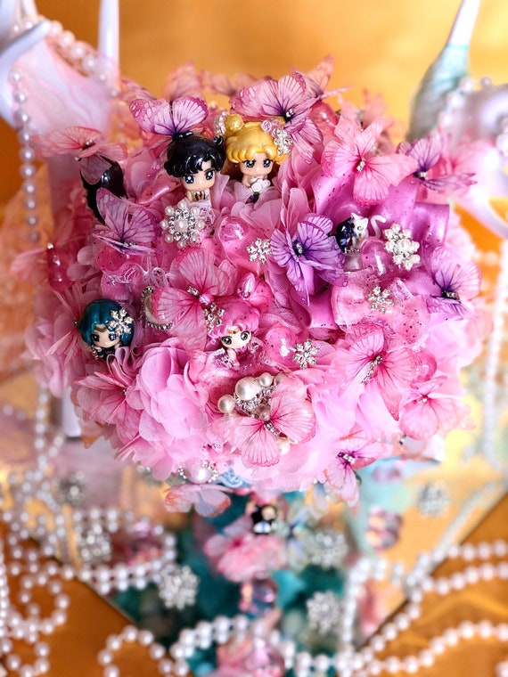 Brooch Bouquet Posy Bouquet Anime Wedding Etsy Brooch Bouquet Posy Bouquet Anime Wedding Etsy