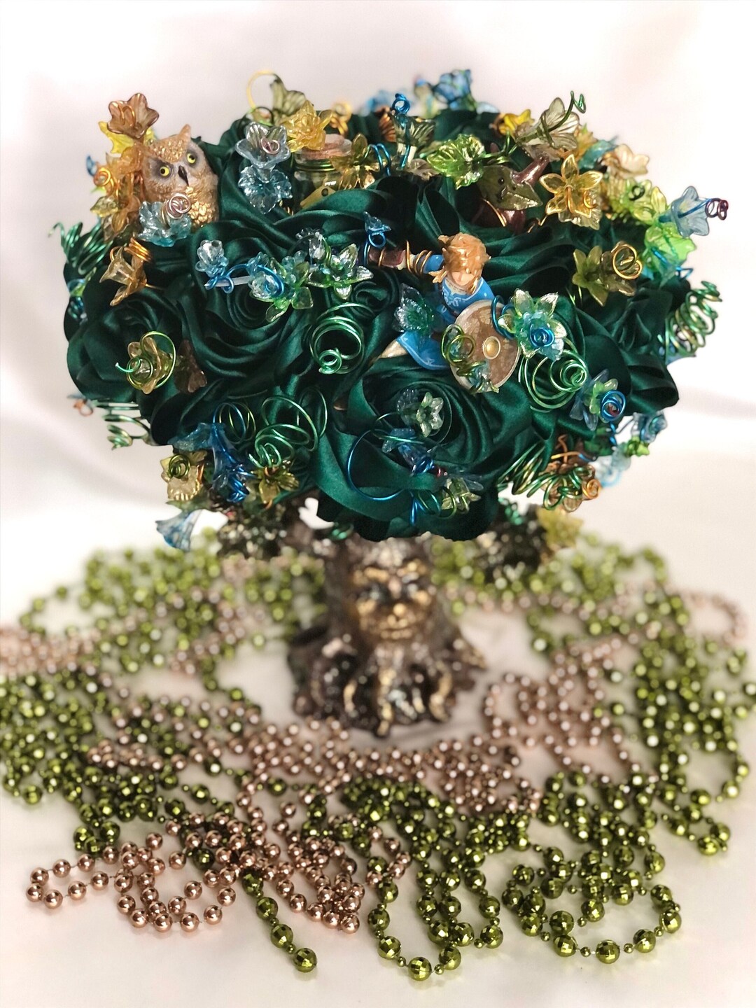 Malla Decorativa Decoweb - Bobina De 5 Metros X 5 Mm, Para Arreglos Florales, Adornos Navideños Y Manualidades