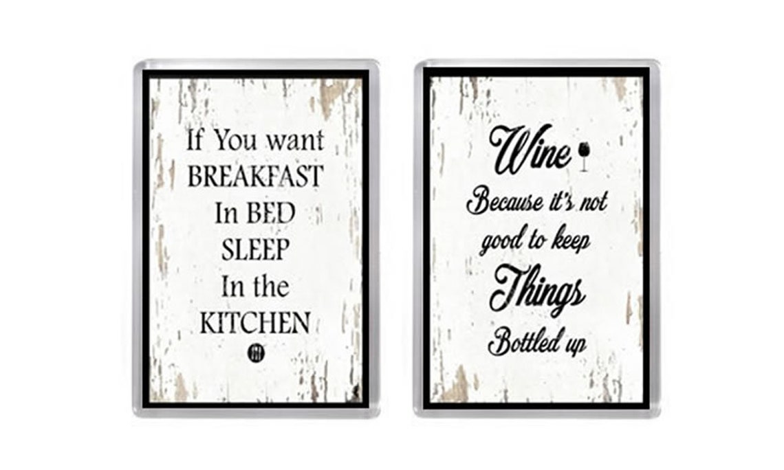 FUNNY FRIDGE QUOTES Novelty Gift 1 Themed Fridge Etsy