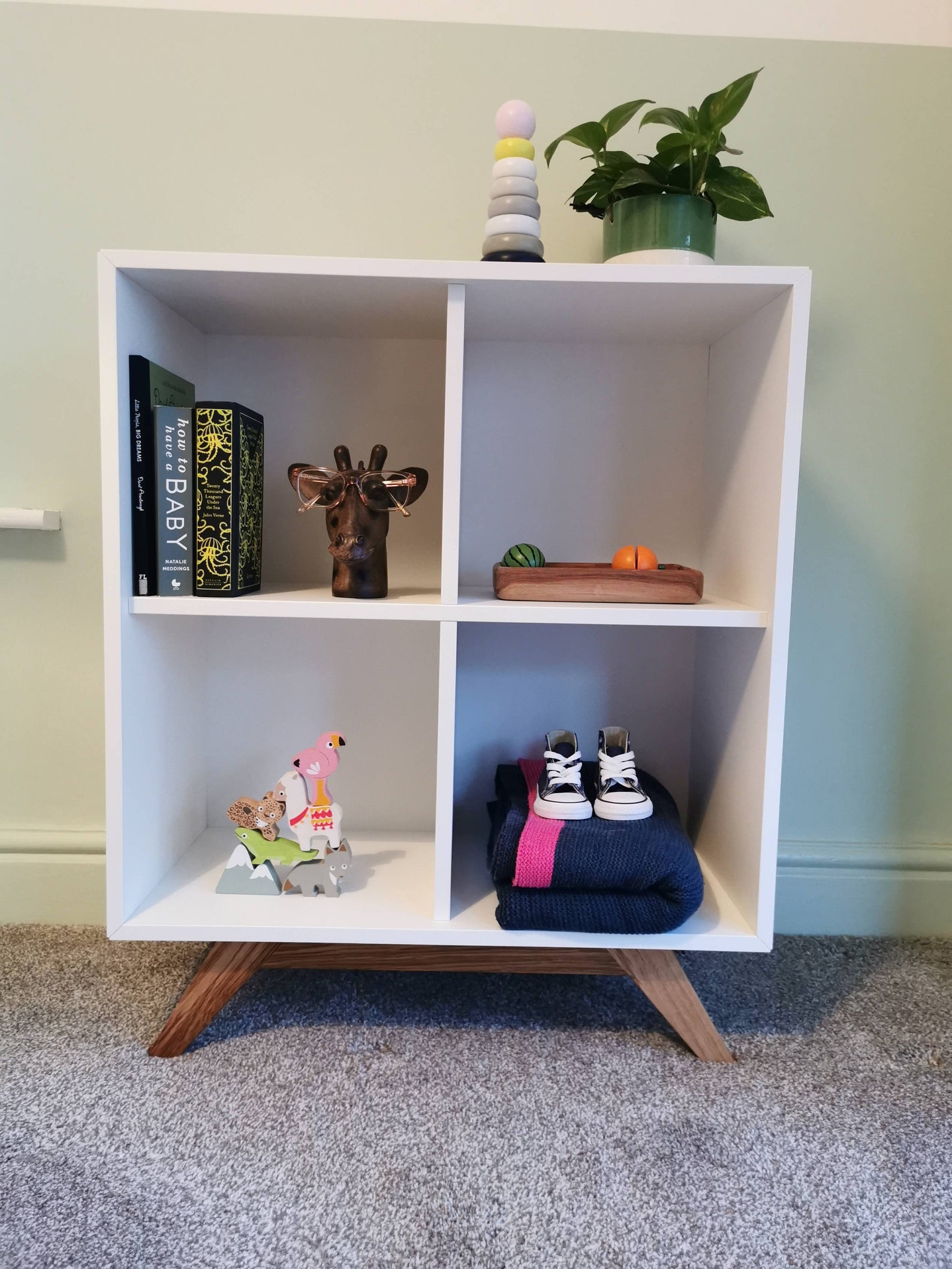 Ikea KALLAX and EKET Wooden Oak Leg Base Kids Room Kids Room Etsy UK