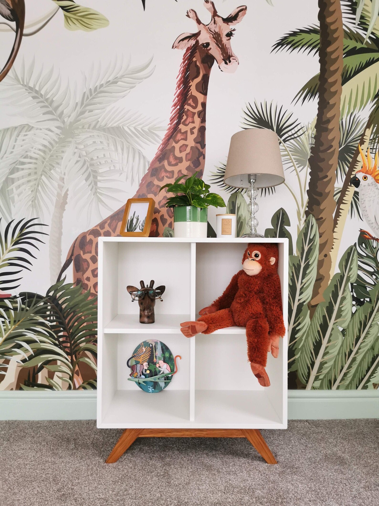 Ikea KALLAX and EKET Wooden Oak Leg Base Kids Room Kids Room Etsy