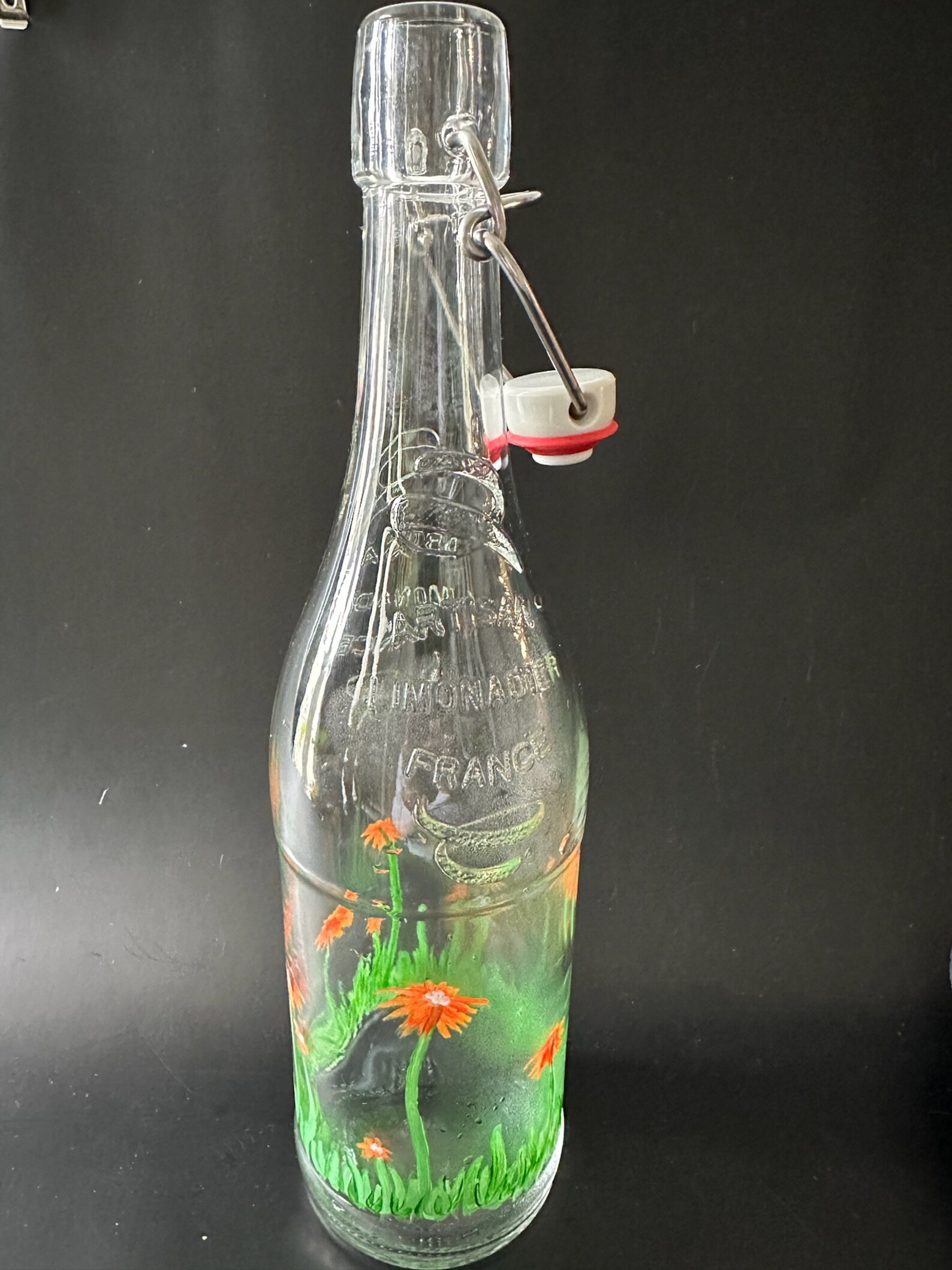 Bertil Drinking bottle big Flower main image 0