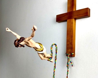 The Original BunJesus - Bungee Jumping Jesus