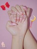 Pink Sailor Press On Nails | Kawaii Nails | Cute Nails | Princess Nails | Fake Nails | Stiletto Nails | Coffin Nails | Swarovski Nails