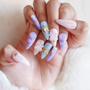 DIANA: The perfect pastel set with bows, hearts, sparkles, and stars!