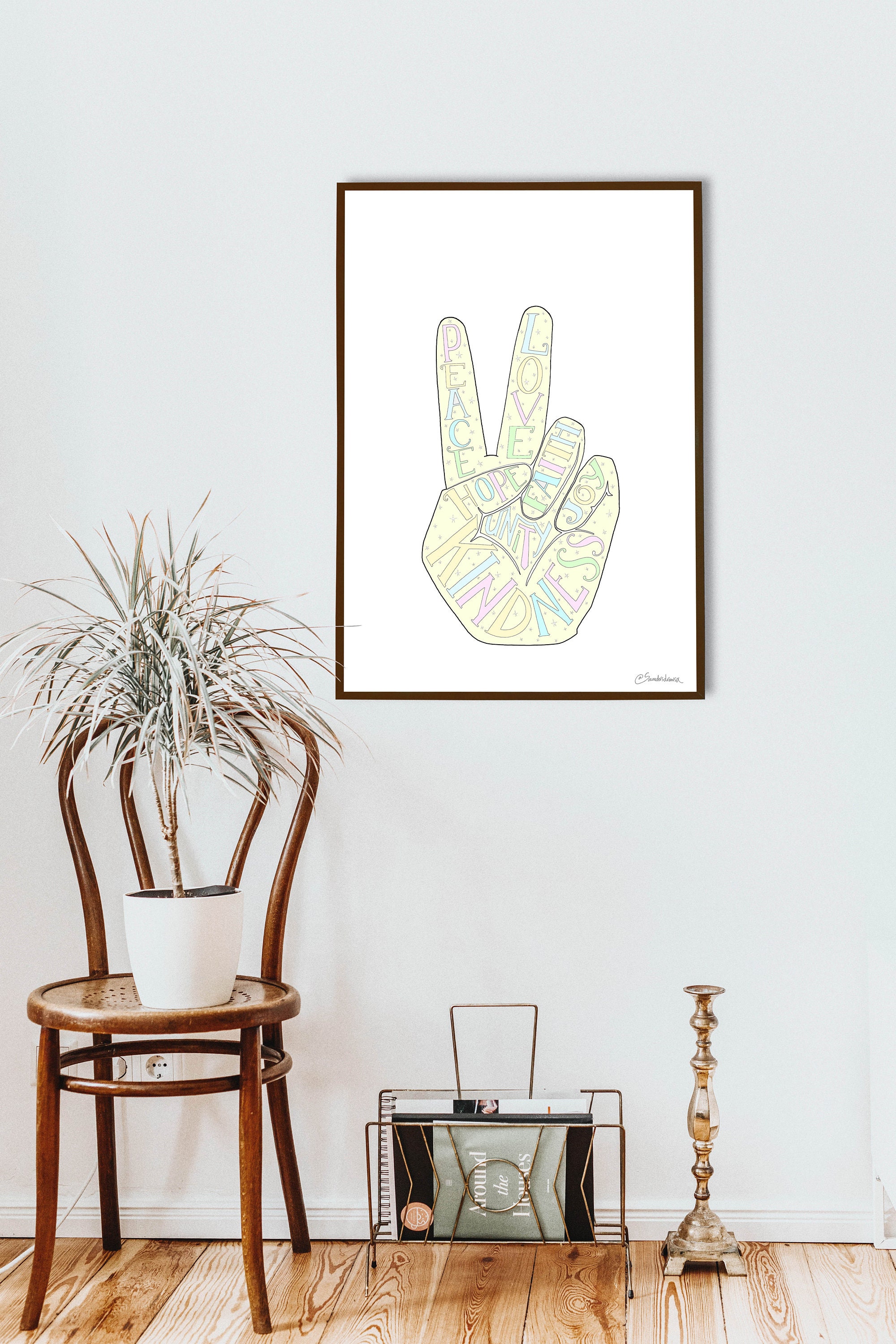 Peace & Love - Etsy