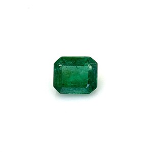 Natural Zambian Emerald | Emerald Cut | Rich Green Loose Gemstone | Untreated | Ideal for Rings & Custom Jewelry