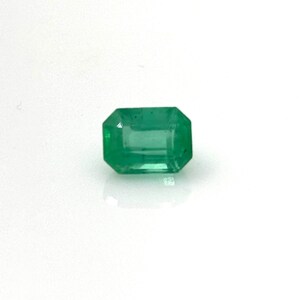 Natural Zambian Emerald | Emerald Cut | Rich Green Loose Gemstone | Untreated | Ideal for Rings & Custom Jewelry