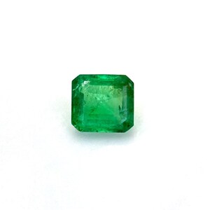 Natural Zambian Emerald | Emerald Cut | Rich Green Loose Gemstone | Untreated | Ideal for Rings & Custom Jewelry
