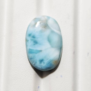 Larimar Cabochon Gemstone Dominican AAA+ Dolphin Stone