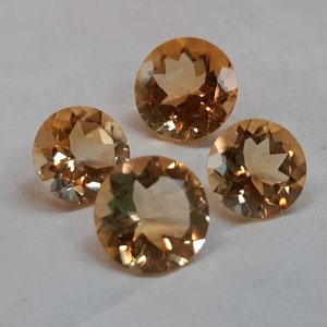 CITRINE natural gemstone  golden topaz gemstone for luck and money, AA quality