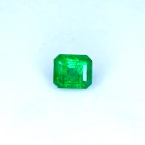 Natural Zambian Emerald | Emerald Cut | Rich Green Loose Gemstone | Untreated | Ideal for Rings & Custom Jewelry