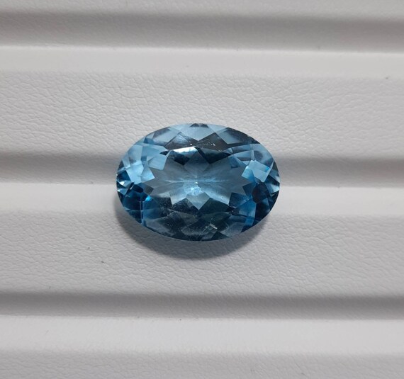 NATURAL Blue Topaz Good Quality Gemstone Faceted Gemstone Cut