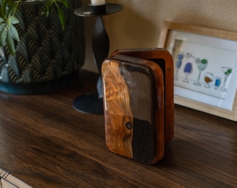 Caja de moscas hecha a mano