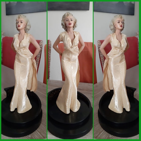 Marilyn Monroe Vintage Statue 16 Inch PVC 1 4 Scale Etsy   Il 570xN.3465969199 G9y5 