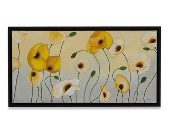 Original Framed Painting on Stretched Canvas - Whisper
