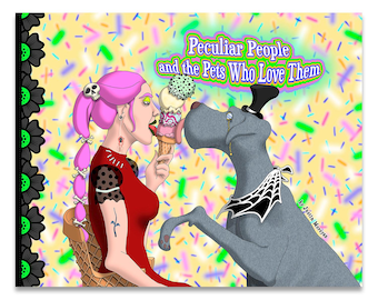 Paperback Picture Book | Peculiar People and the Pets Who Love Them | Signed First Edition