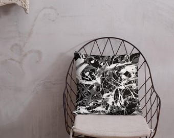 Premium Pillow (Size & Shape Options) - Splatter Nebula