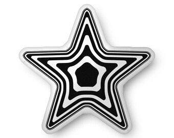 Premium Pillow (Size Options) - Star Shaped Pillow (Version 3)