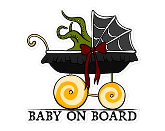Sticker (Vinyl) - BABY ON BOARD (Version 1)