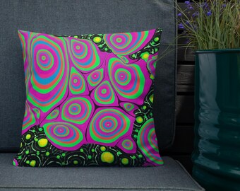 Premium Pillow (Size & Shape Options) - Glistening in the Darkness