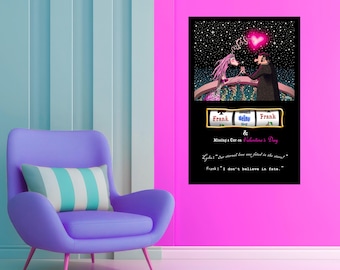 Museum Quality Print (Size Options) - Dating Pitfalls