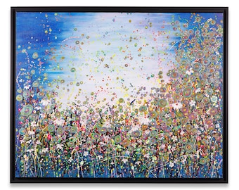 Original Framed Painting on Stretched Canvas - Mesmerized