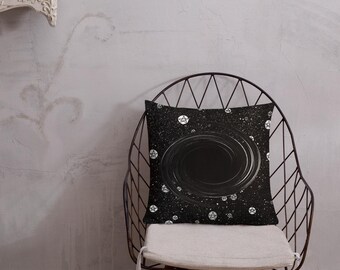 Premium Pillow (Size & Shape Options) - Black Hole