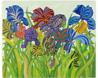Original Painting on Stretched Canvas - Secret Garden