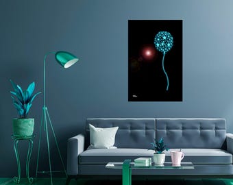 Museum Quality Print (Size Options) - Star Collector (Version 2) (From the book, "REM.")