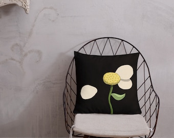Premium Pillow (Size & Shape Options) - Love Me, Love Me Not