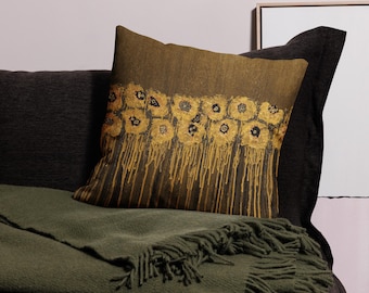 Premium Pillow (Size & Shape Options) - Liquid Gold