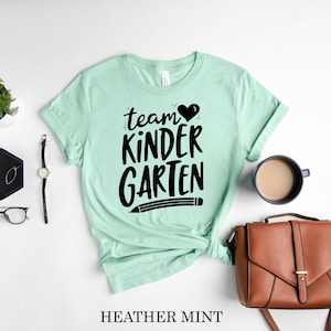 Kindergarten Crew, Teacher Shirt, Kinder Squad, Kindergarten Tribe, School Teacher, Teaching Shirt, Teacher Team, Unisex Graphic Tee