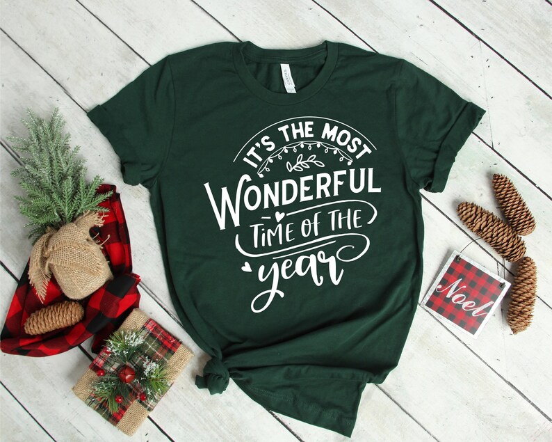 It's The Most Wonderful Time Of The Year Shirt, Christmas Shirt, Christmas Party Shirt, Christmas Time Shirt, Winter Party Shirt, Xmas Shirt image 2