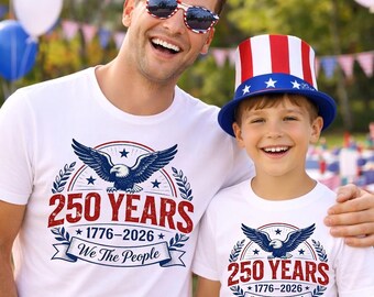 USA 250th Anniversary Shirt, 4th July Tee, USA 250th Anniversary Independence Day Shirts, 4th July 250th Year Shirts, 4th July Family Shirts