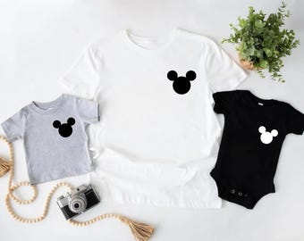 Disney Pocket Mickey Head Shirt, Mickey Ear Shirt, Disneyworld Shirts, Disney Mickey Shirt, Disney Trip Shirt, Disneyland, Minnie Shirt