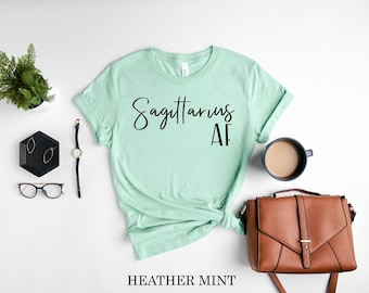 Sagittarius AF Shirt, Sagittarius Zodiac, Sagittarius Gift, Zodiac Art Gifts, Zodiac Sagittarius, Sagittarius Birthday Shirt