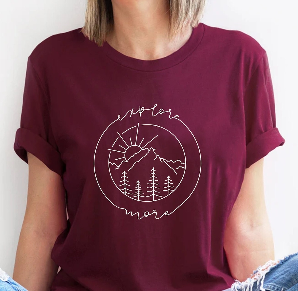 Hiking Shirt, Camper Shirt, Camping Shirt, Nature Lover Shirt, T-Shirt For Men, Outdoor Shirt,Explore More Shirt, T-Shirt For Women Mamini