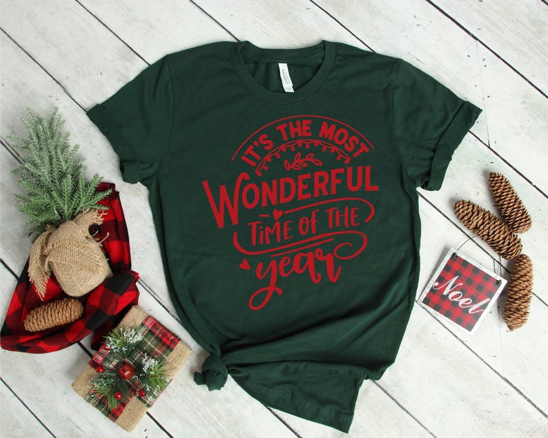 It's The Most Wonderful Time Of The Year Shirt, Christmas Shirt, Christmas Party Shirt, Christmas Time Shirt, Winter Party Shirt, Xmas Shirt image 3