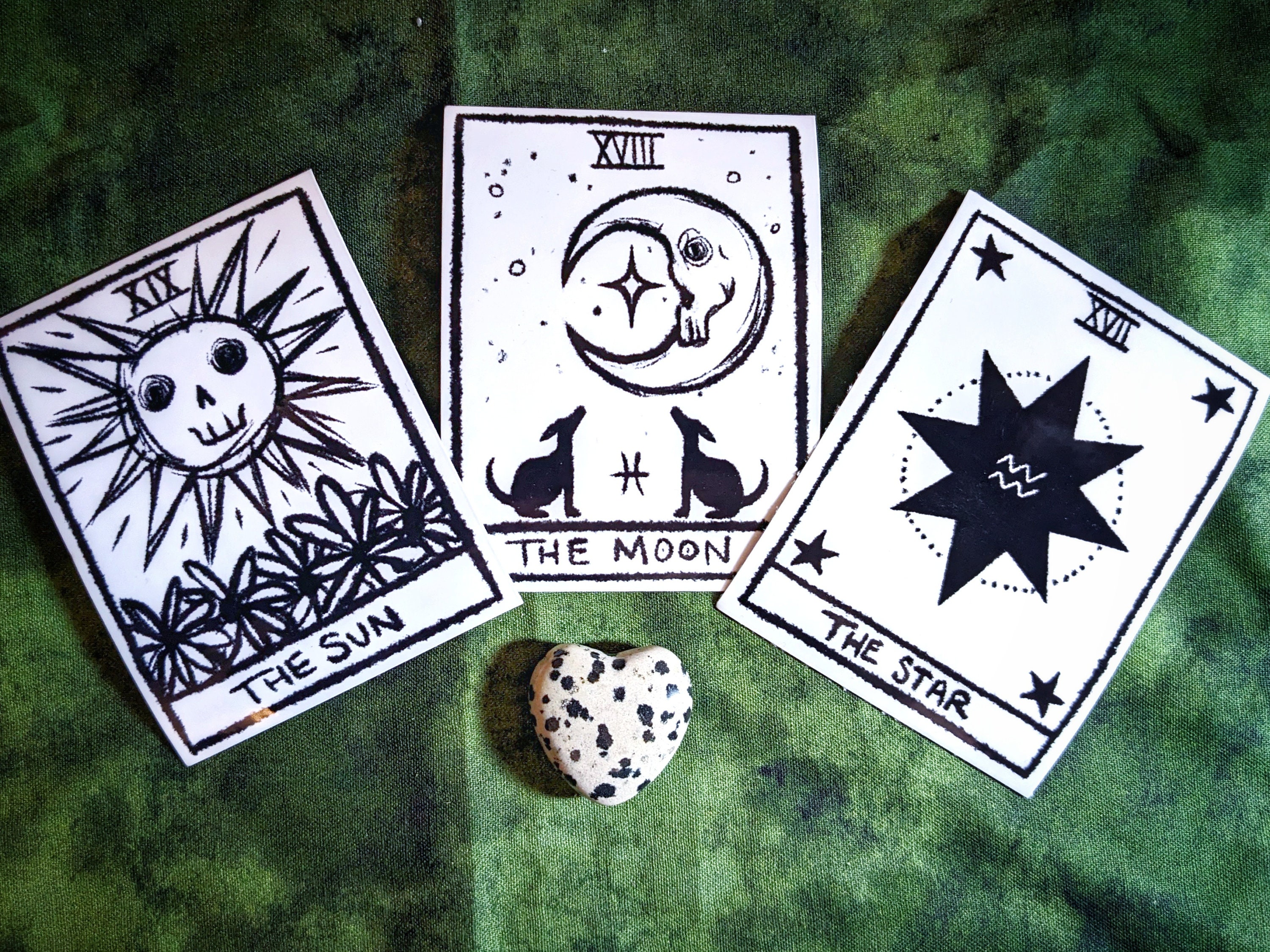 Groovy Tarot Card Stickers, Tarot Card, Tarot Card Sticker, Holographic,  Lovers, Magic Sticker, Trippy 