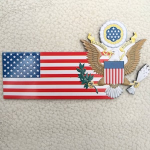 3D US American Flag Metal Car Sticker Decal Badge Emblem Magnetic Accessories