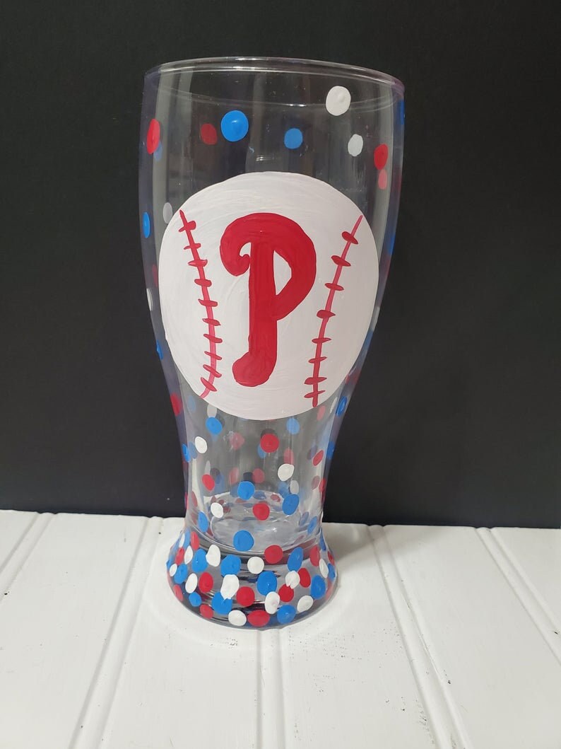 Phillies Pint/Wine Glass Kit Etsy