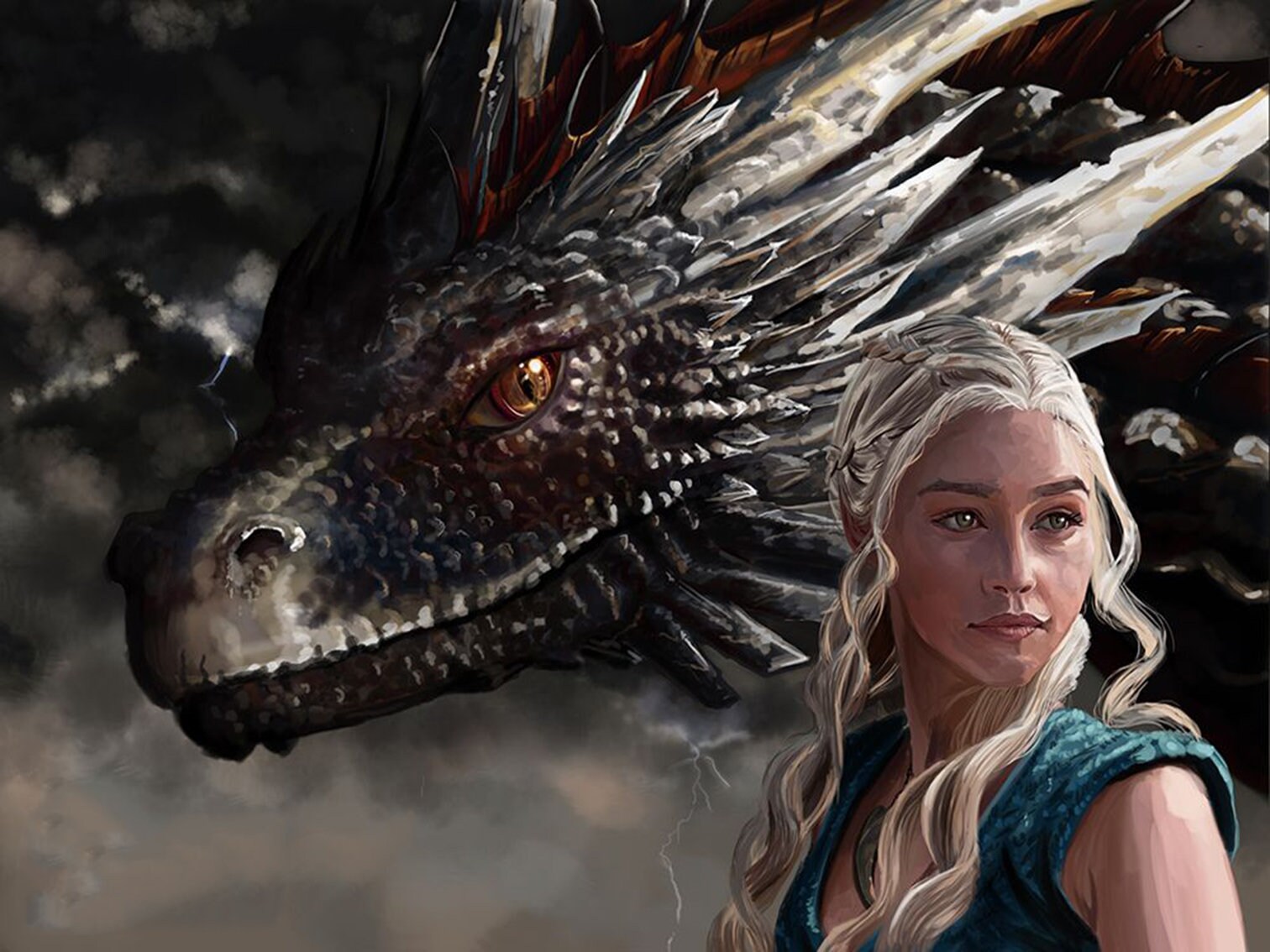5D DIY diamond painting Game of Thrones art diamond | Etsy