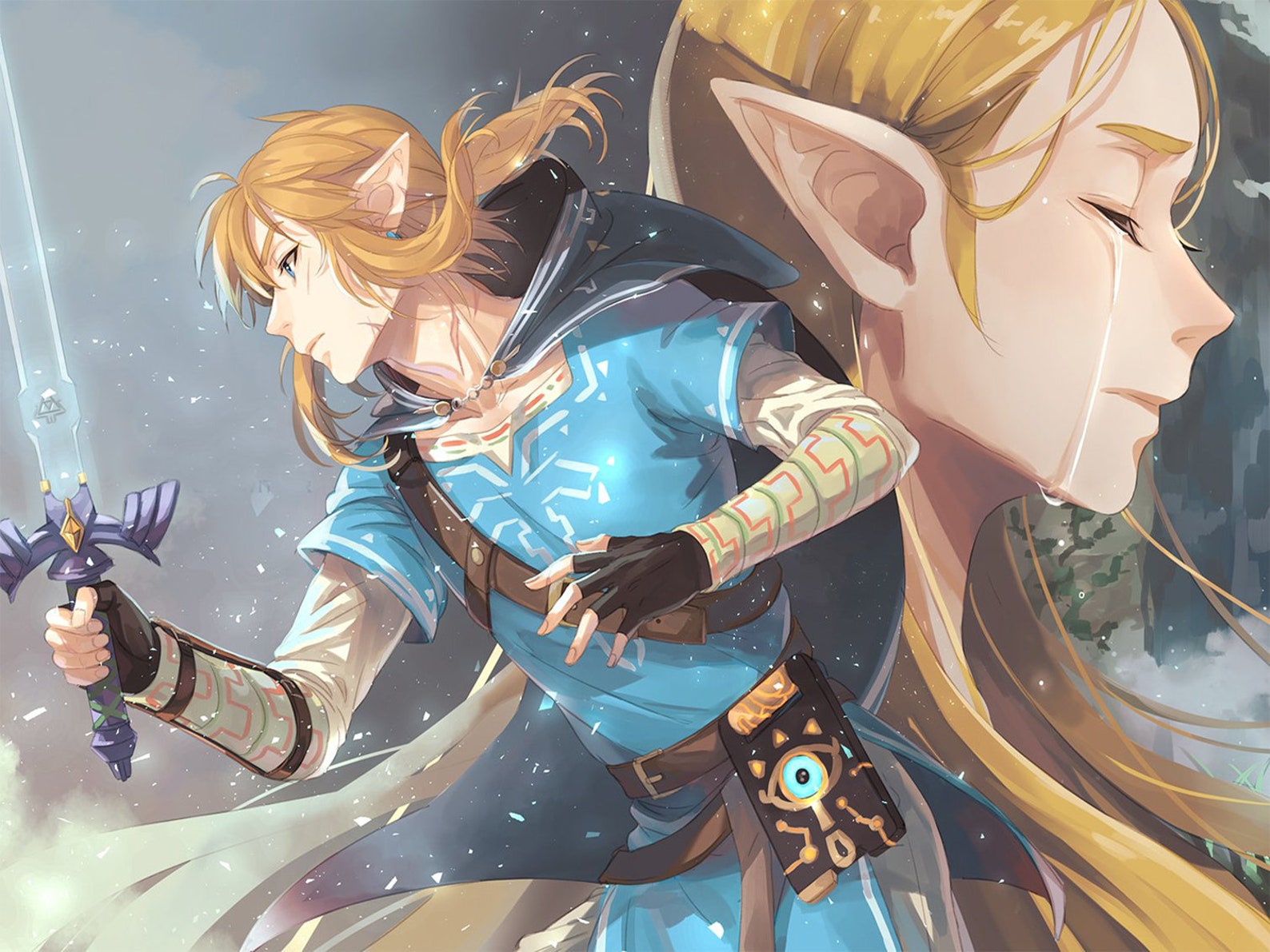 5D DIY diamond painting Zelda art diamond embroidery cross Etsy