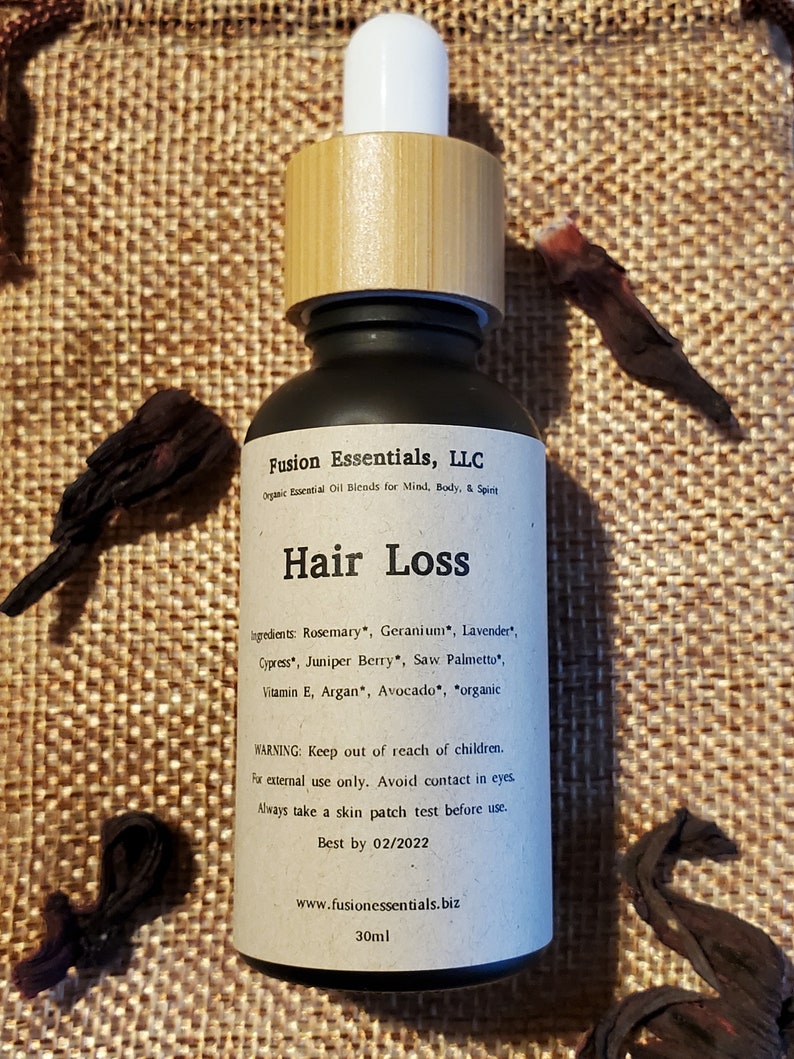 Hair Loss 30ml Organic Essential Oils Blend Etsy
