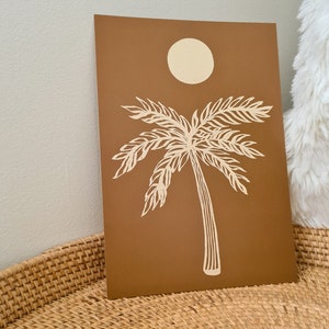 Palm Tree A4 Print image 3