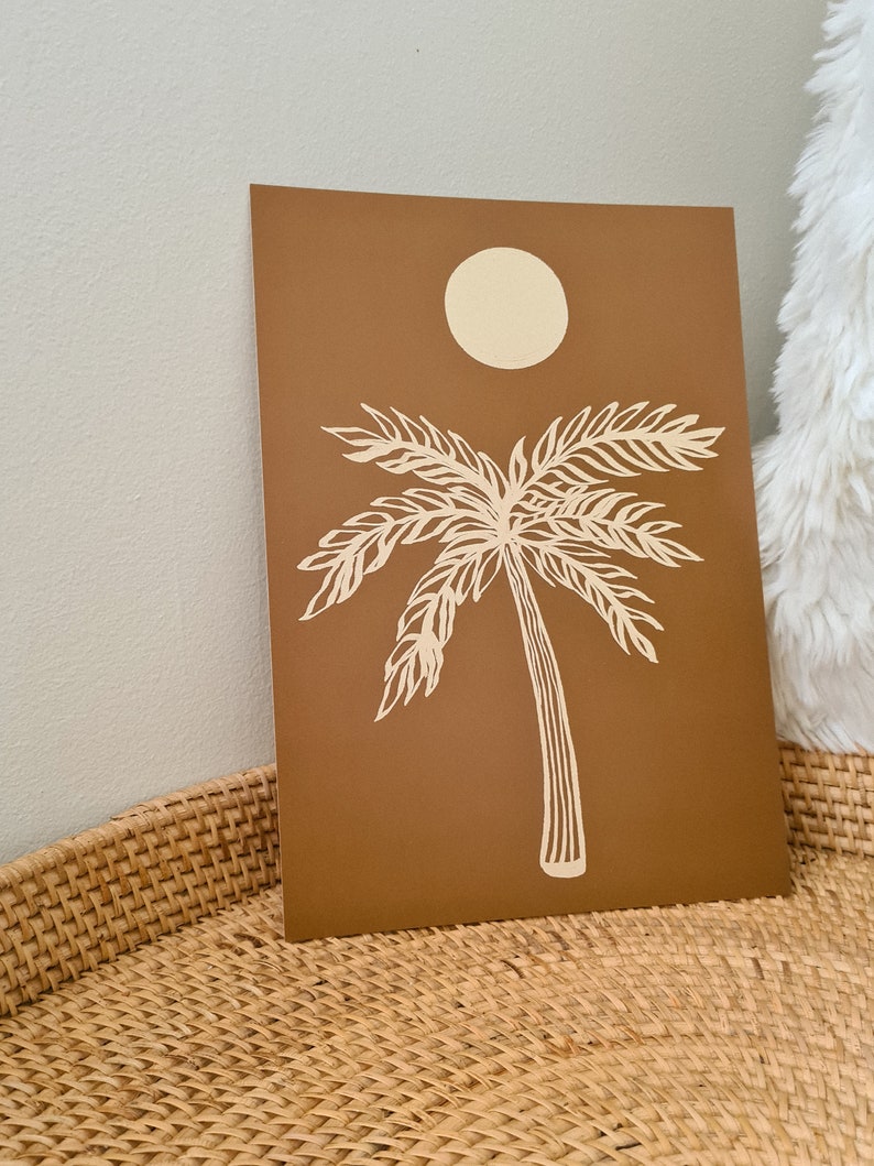 Palm Tree A4 Print image 3