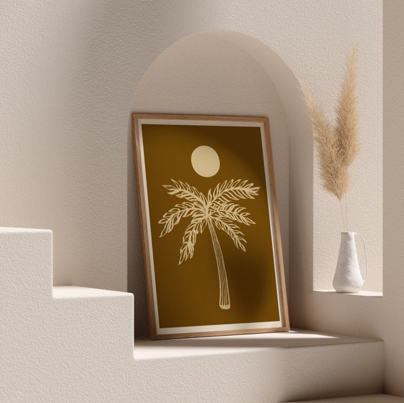 Palm Tree A4 Print image 2