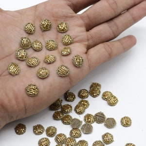 25 parches de cuentas Katdana: adornos para blusas de sari